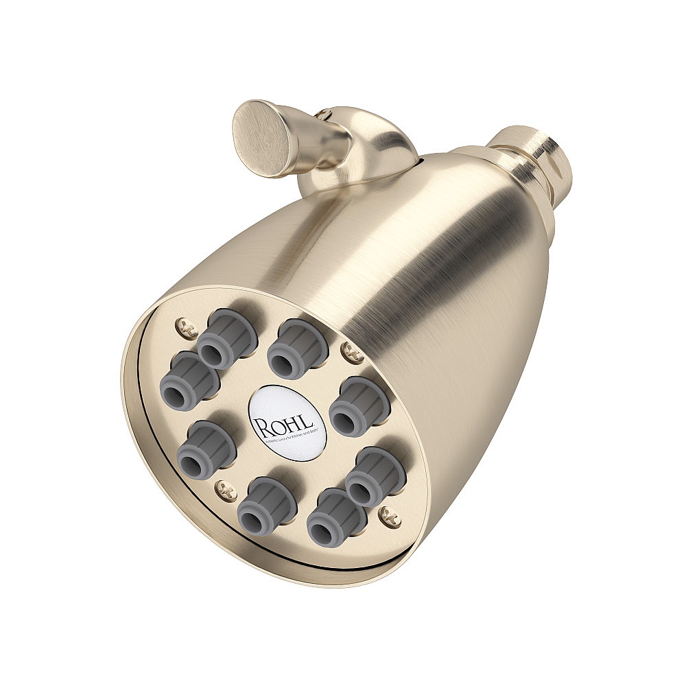 Rohl BI00059STN 4" Multi-Function Showerhead - Satin Nickel