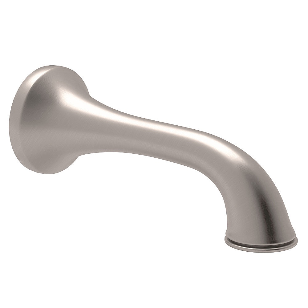 Rohl C2503STN Wall Mount Tub Spout - Satin Nickel