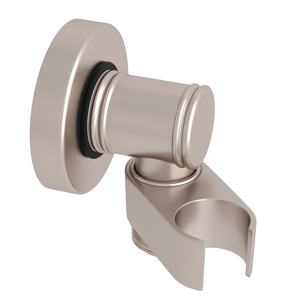 Rohl C50000STN Handshower Outlet With Holder - Satin Nickel