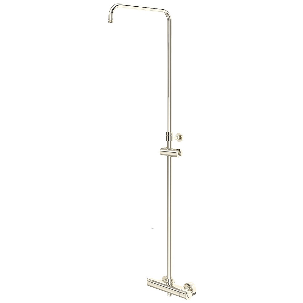 Rohl C82PN Exposed Wall Mount Thermostatic Shower With Diverter - Polished Nickel