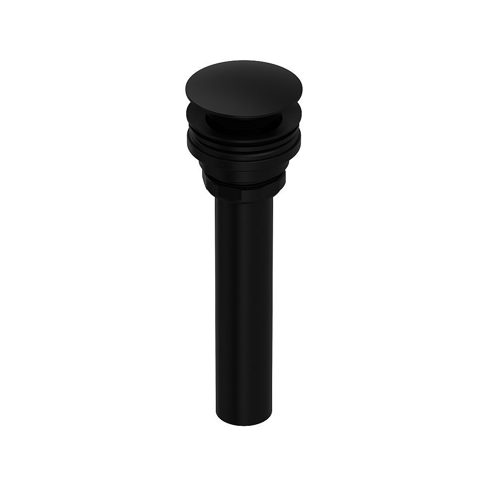Rohl CC231OFWOMB Lavatory Universal Push Drain - Matte Black