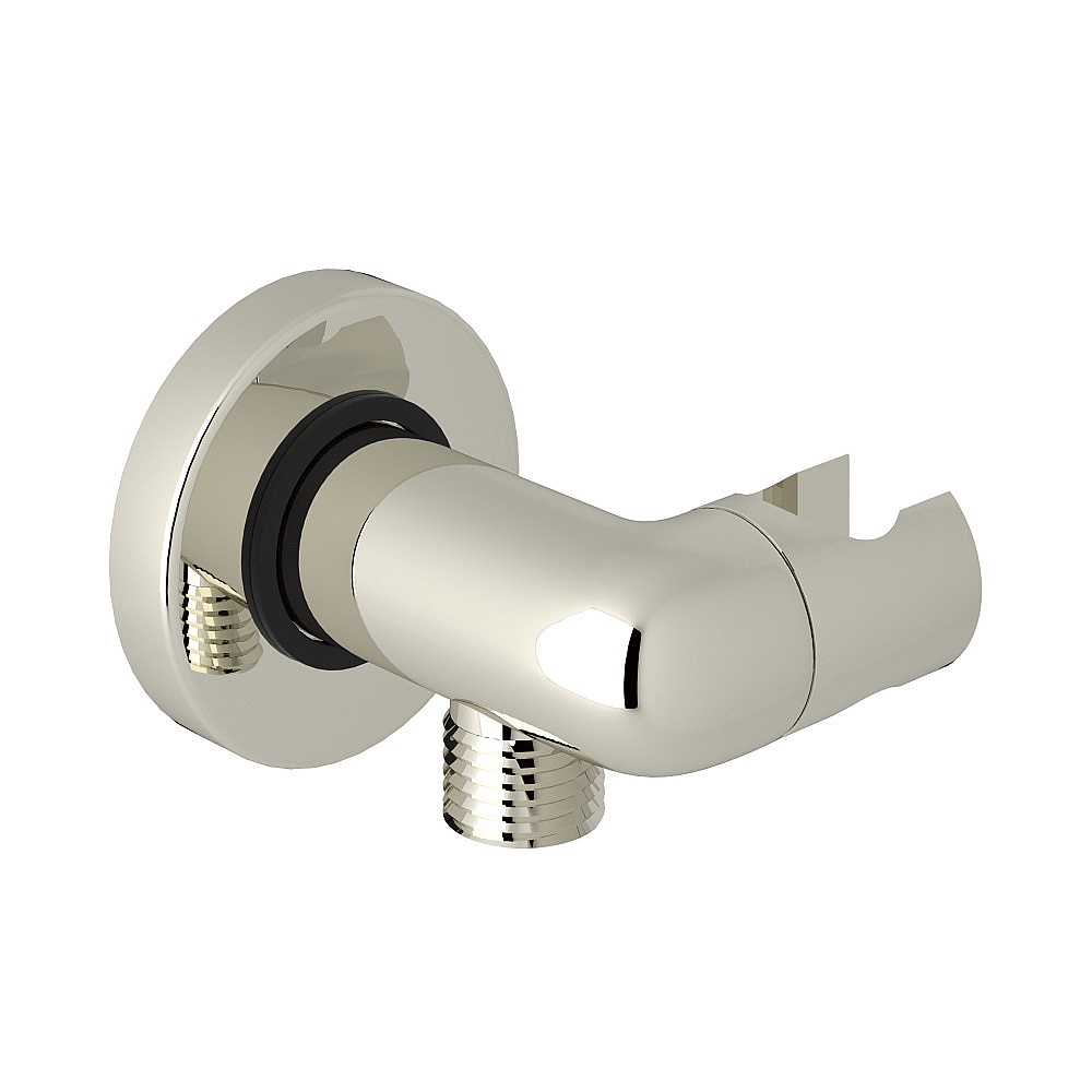 Rohl CD8000PN Handshower Outlet With Holder - Polished Nickel