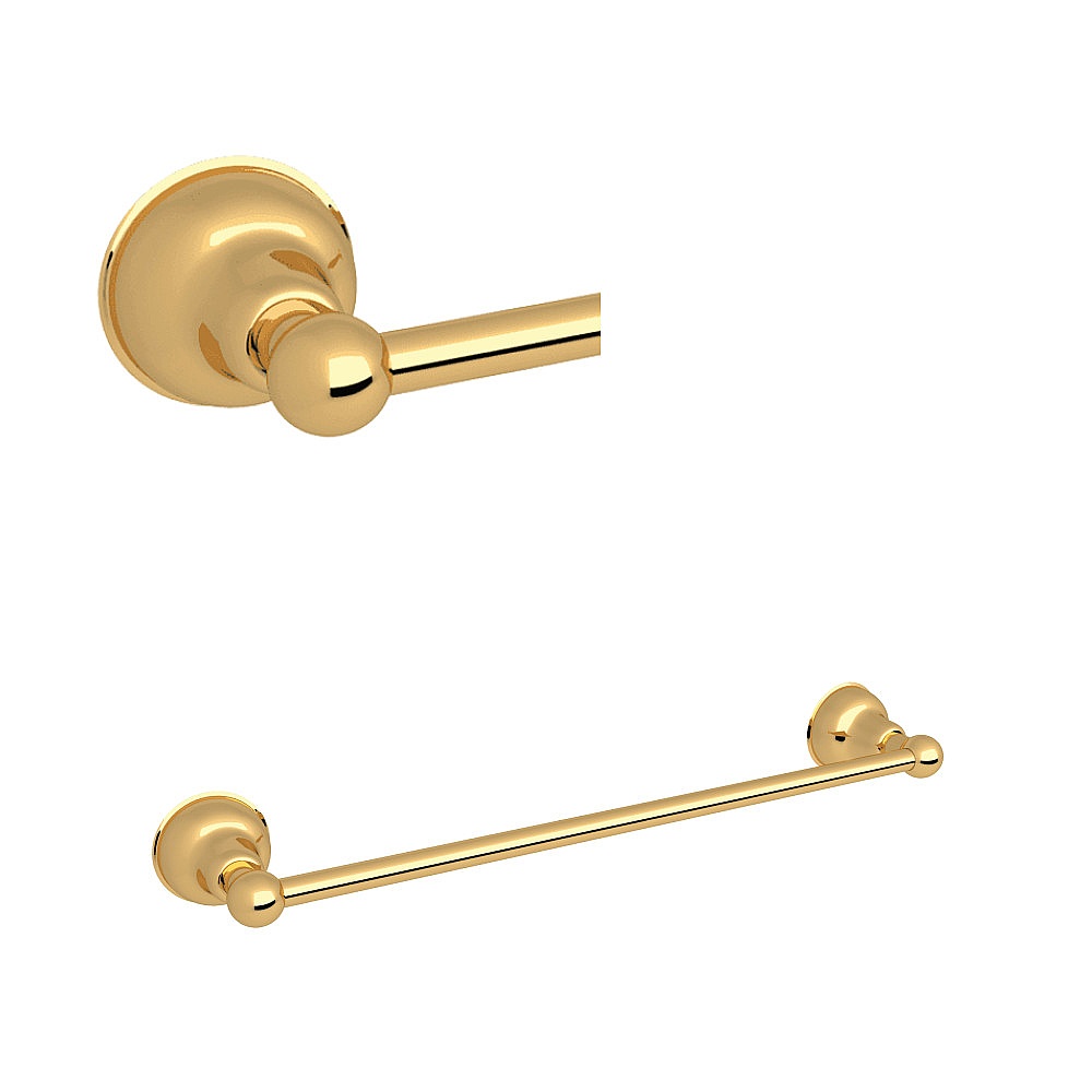 Rohl CIS1/24IB Arcana™ 24" Towel Bar - Italian Brass