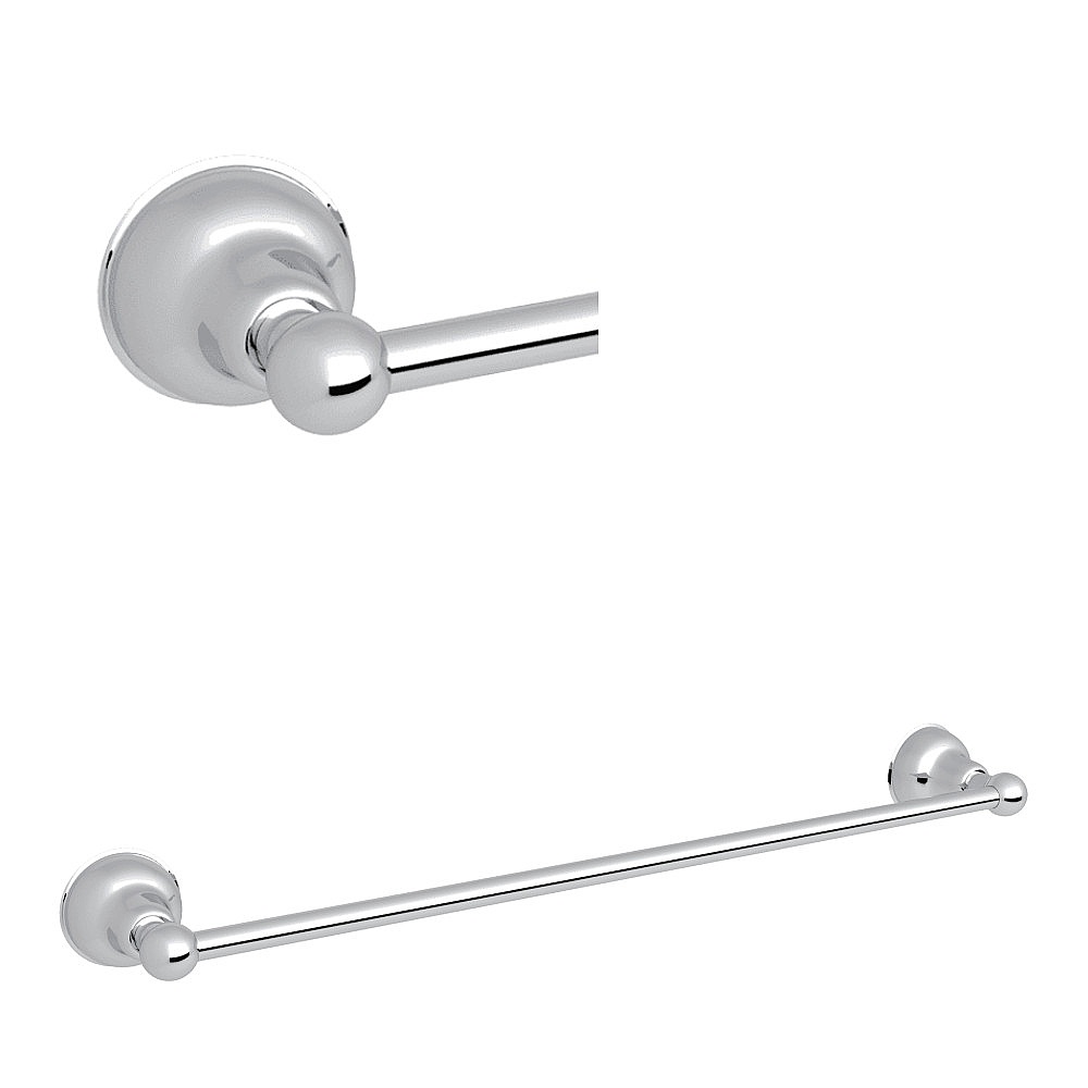 Rohl CIS1/30APC Arcana™ 30" Towel Bar - Polished Chrome