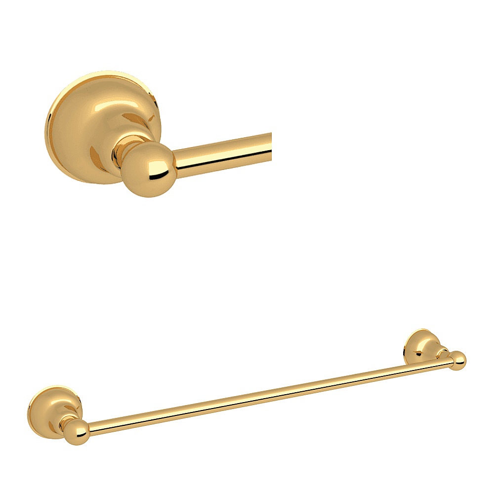 Rohl CIS1/30IB Arcana™ 30" Towel Bar - Italian Brass