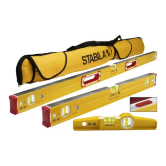 Stabila 48380 Type-96M Magnetic Level Set, 3 Pack - Yellow