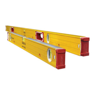 Stabila 38532 78" & 32" Type-96M Magnetic Spirit Level Jamber Set - Yellow