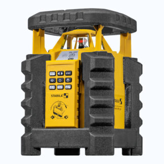 Stabila 05700TR LAR-350 Rotary Laser with Dual Slope Kit, 9 Pack - Black & Yellow