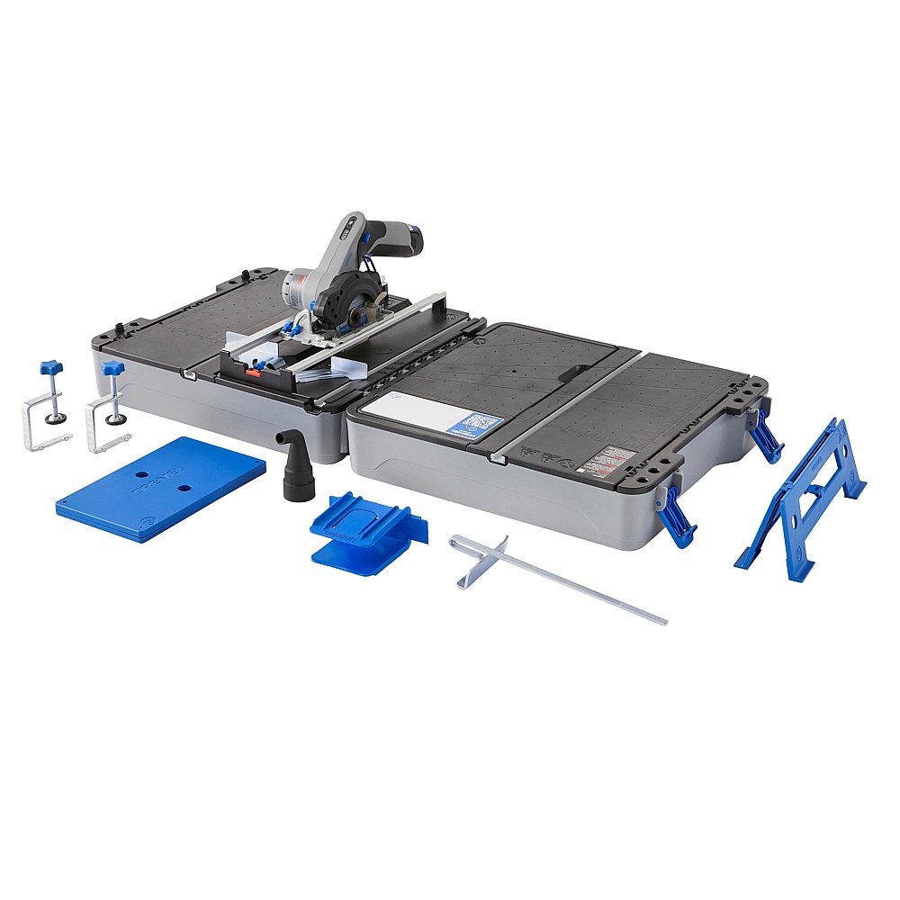 Dremel CS12V-S1C Blueprint Portable Saw Station with 12V Compact Saw and 11 Accessories