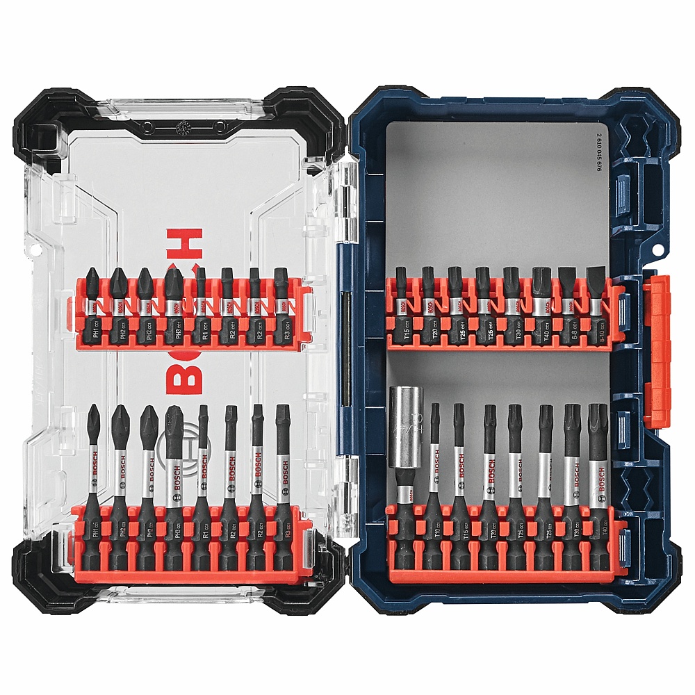 Bosch SDMSD32 32 pc. Driven Impact Screwdriving Custom Case Set