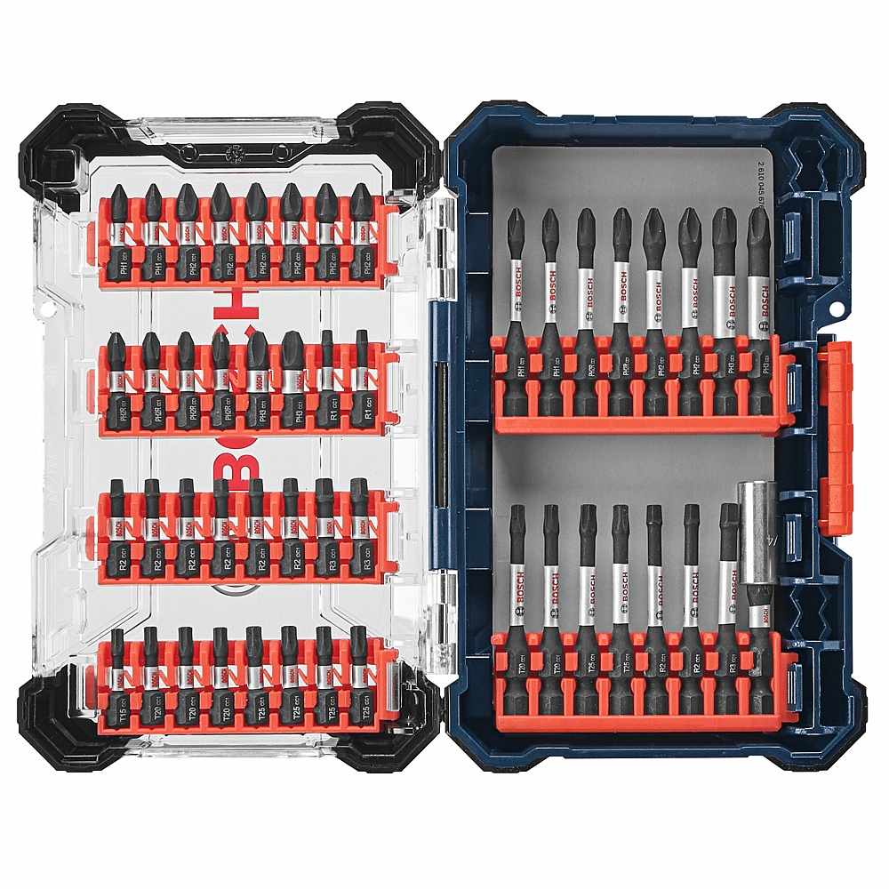 Bosch SDMSD48 48 pc. Driven Impact Screwdriving Custom Case Set