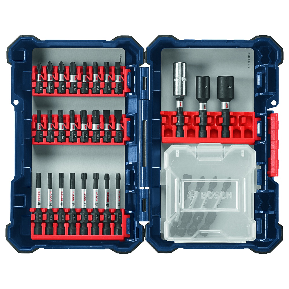 Bosch SDMS32 32 pc. Impact Tough™ Screwdriving Custom Case System Set
