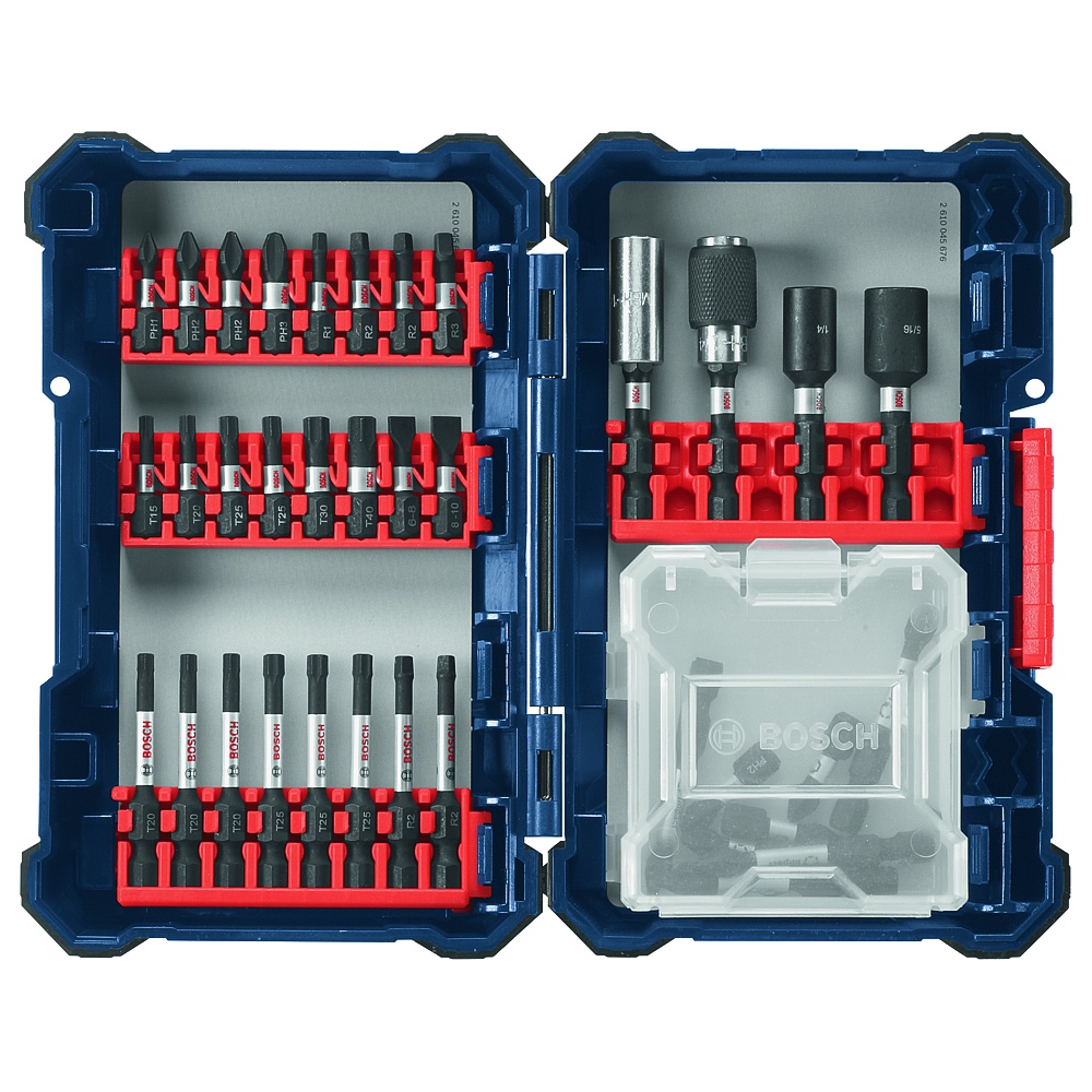 Bosch SDMS38 38 pc. Impact Tough™ Screwdriving Custom Case System Set