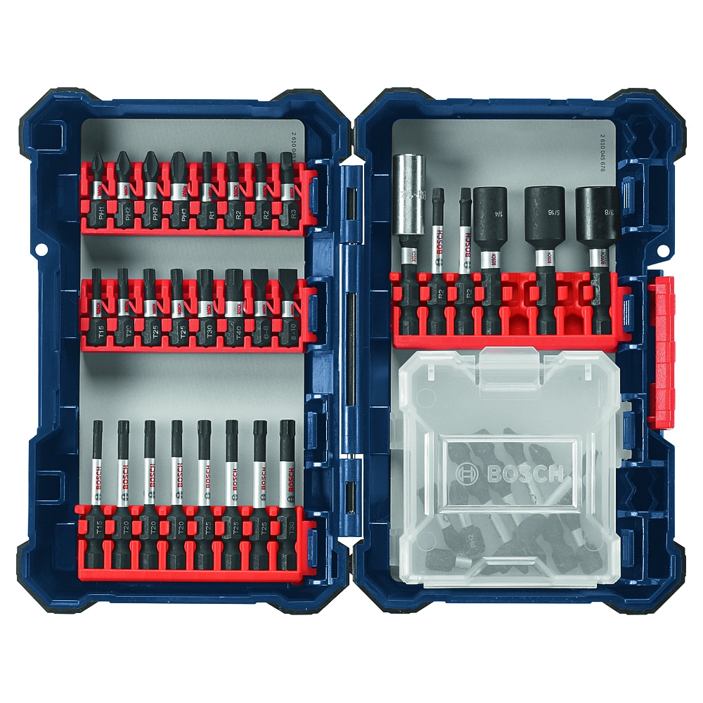 Bosch SDMS40 40 pc. Impact Tough™ Screwdriving Custom Case System Set
