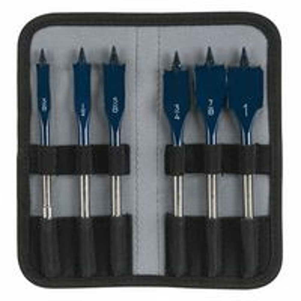 Bosch DSB5006P 6 pc. Daredevil™ Standard Spade Bit Set with Pouch