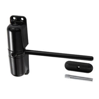 Ideal Security SK2025BL Automatic Spring Door Closer - Matte Black