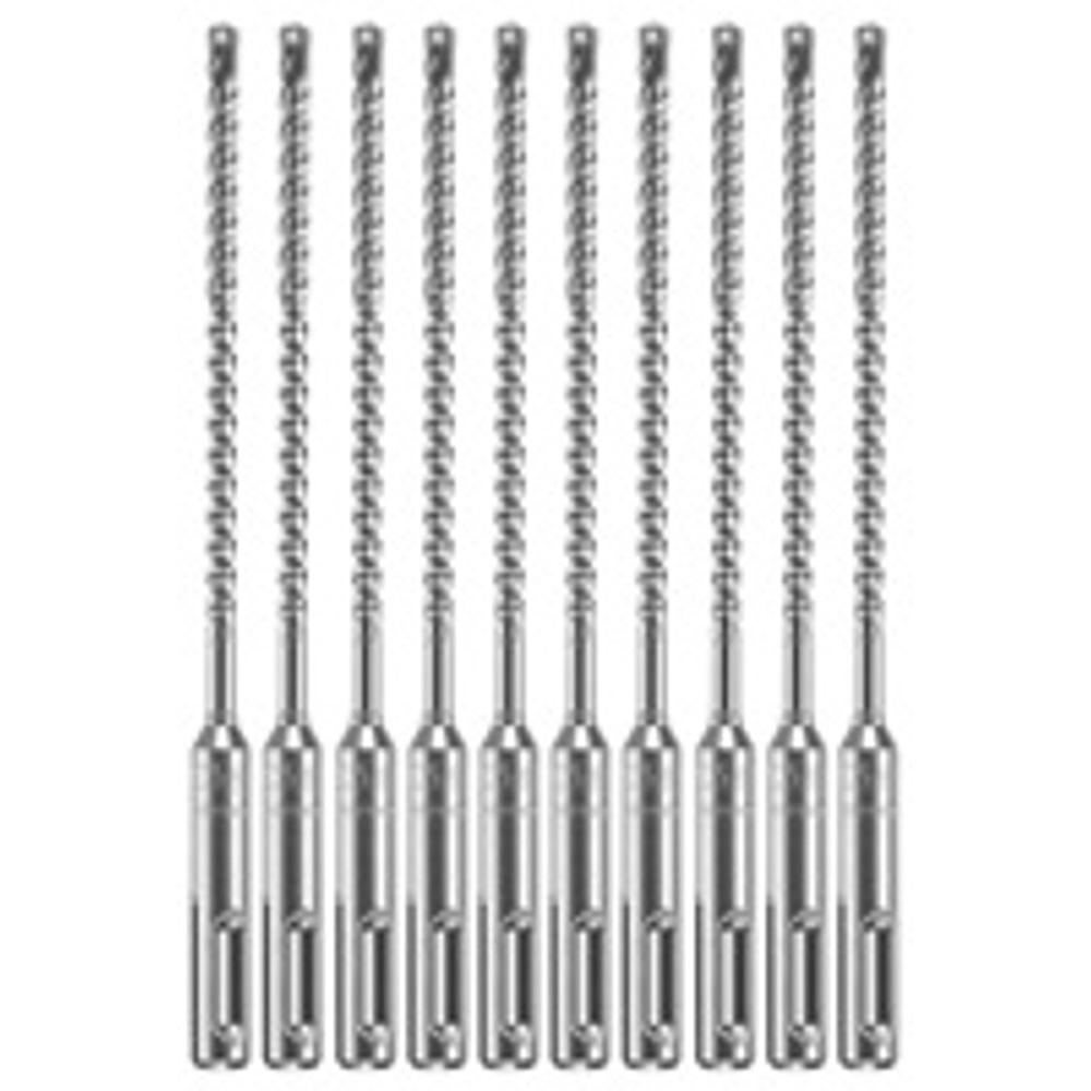 Bosch HCFC2011B10 10 pc. 3/16 In. x 4 In. x 6-1/2 In. SDS-plus® Bulldog™ Xtreme Carbide Rotary Hammer Drill Bits