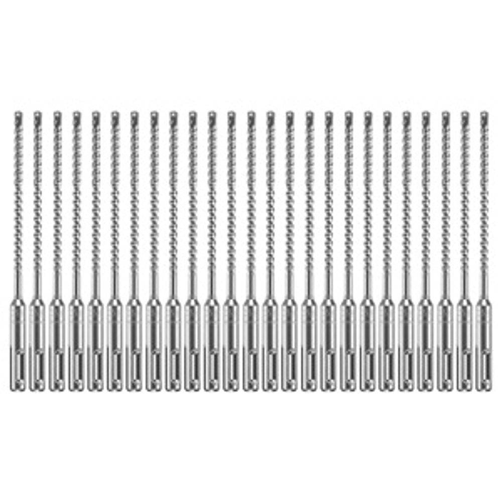 Bosch HCFC2011B25 25 pc. 3/16 In. x 4 In. x 6-1/2 In. SDS-plus® Bulldog™ Xtreme Carbide Rotary Hammer Drill Bits