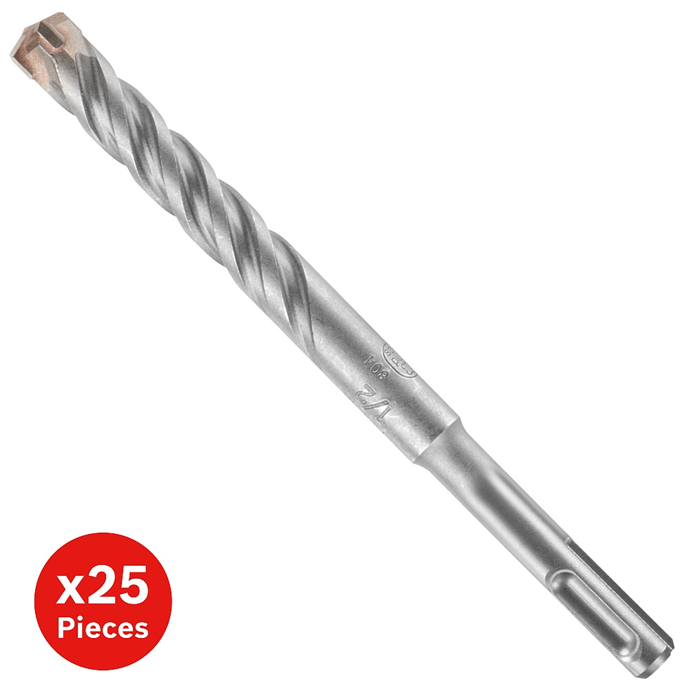 Bosch HC4C2081B25 25 pc. 1/2 In. X 4 In. X 6 In. SDS-plus® Bulldog™ Tough Rotary Hammer Bit