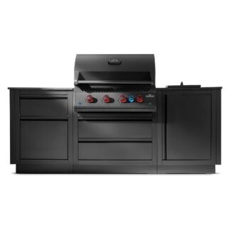 Napoleon ODK301-BIG32RBNMK-1 Oasis Outdoor Kitchen, Built-in 700 Series 32 with Soft Close Doors, Natural Gas - Matte Black