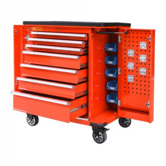 Kubota 12098 35" 7-Drawer Professional Tool Chest - Black & Orange