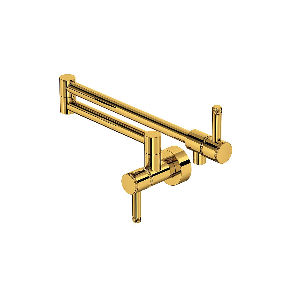Rohl CP62W1LMULB Campo™ Pot Filler - Unlacquered Brass