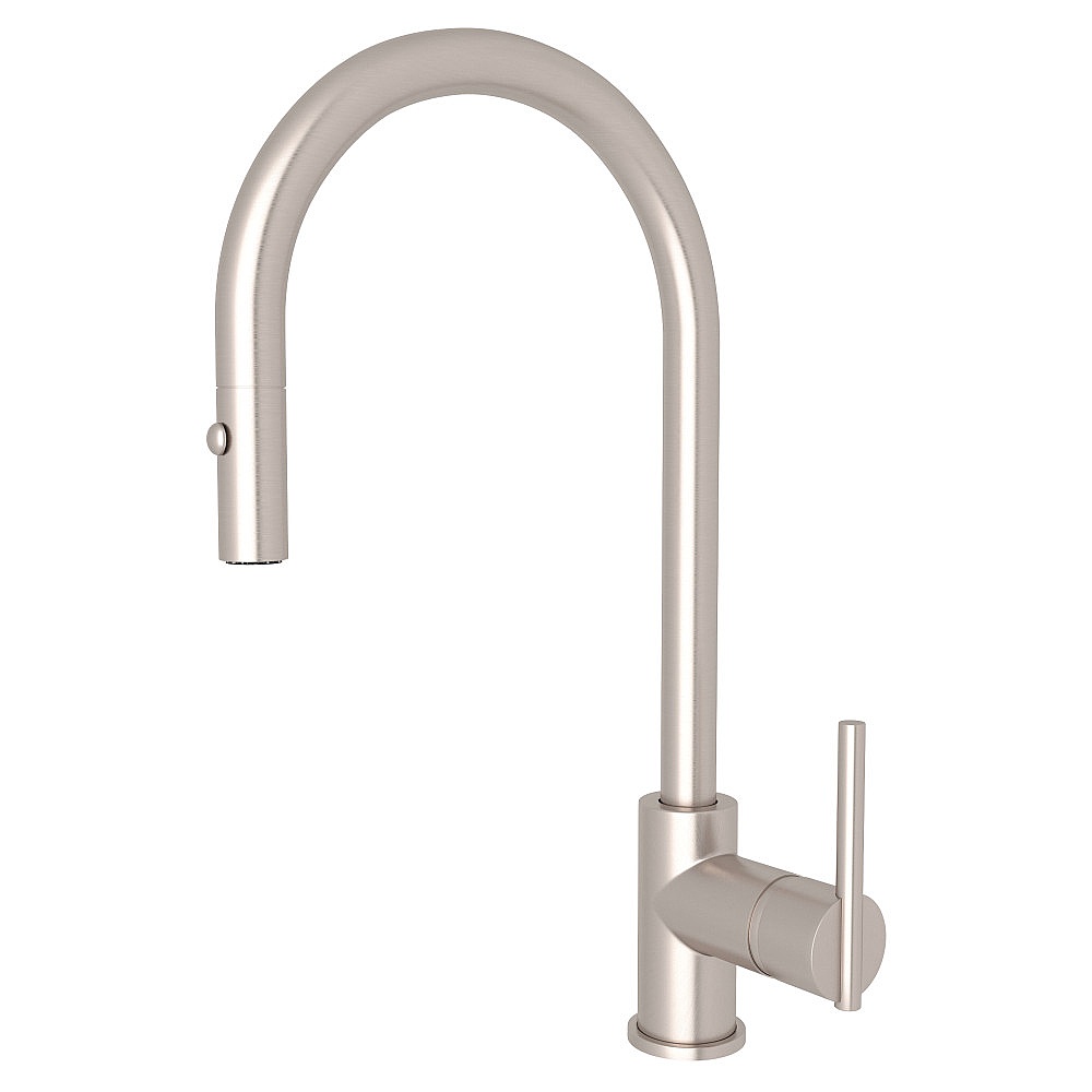 Rohl CY57L-STN-2 Pirellone™ Pull-Down Kitchen Faucet - Satin Nickel