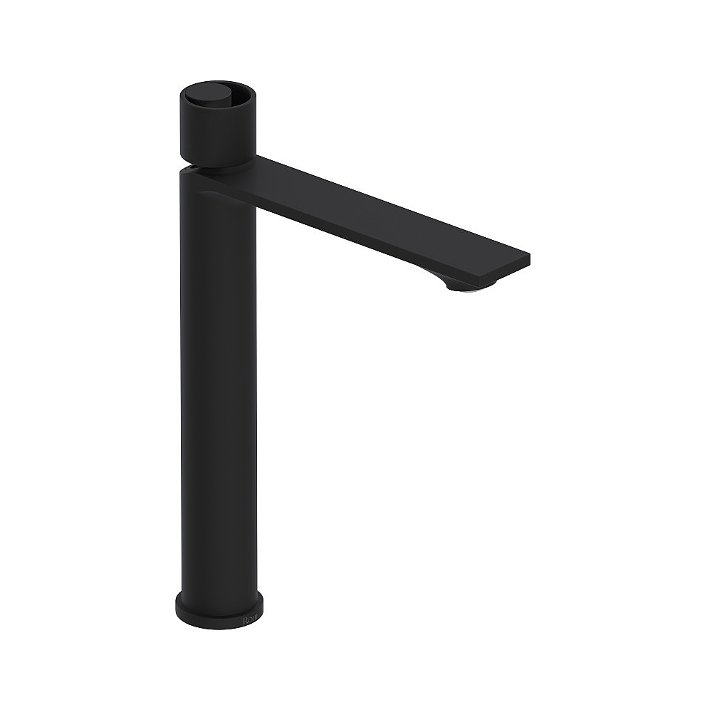 Rohl EC02D1IWMB Eclissi™ Single Handle Tall Lavatory Faucet - Matte Black