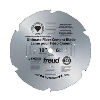 Freud D1006DHC 10" x 6 Ultimate Fiber Cement Saw Blade