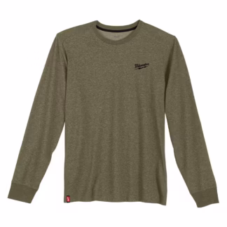 Milwaukee 604GN FREEFLEX™ Hybrid Long Sleeve Work Tee - Green