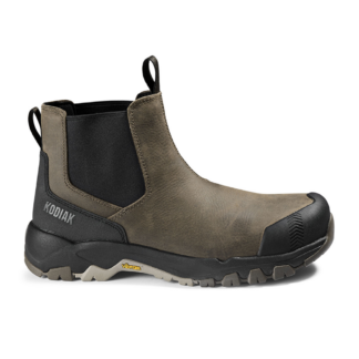 Kodiak 4THNFS-9 Men's Quest Bound Chelsea Composite Toe Safety Work Boot, Size 9 - Fossil