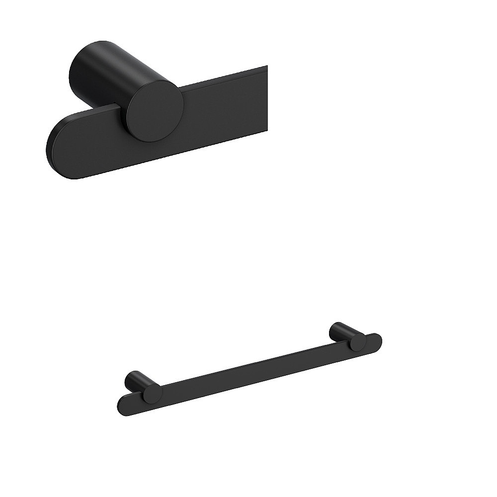 Rohl EC25WTB18MB Eclissi™ 18" Towel Bar - Matte Black