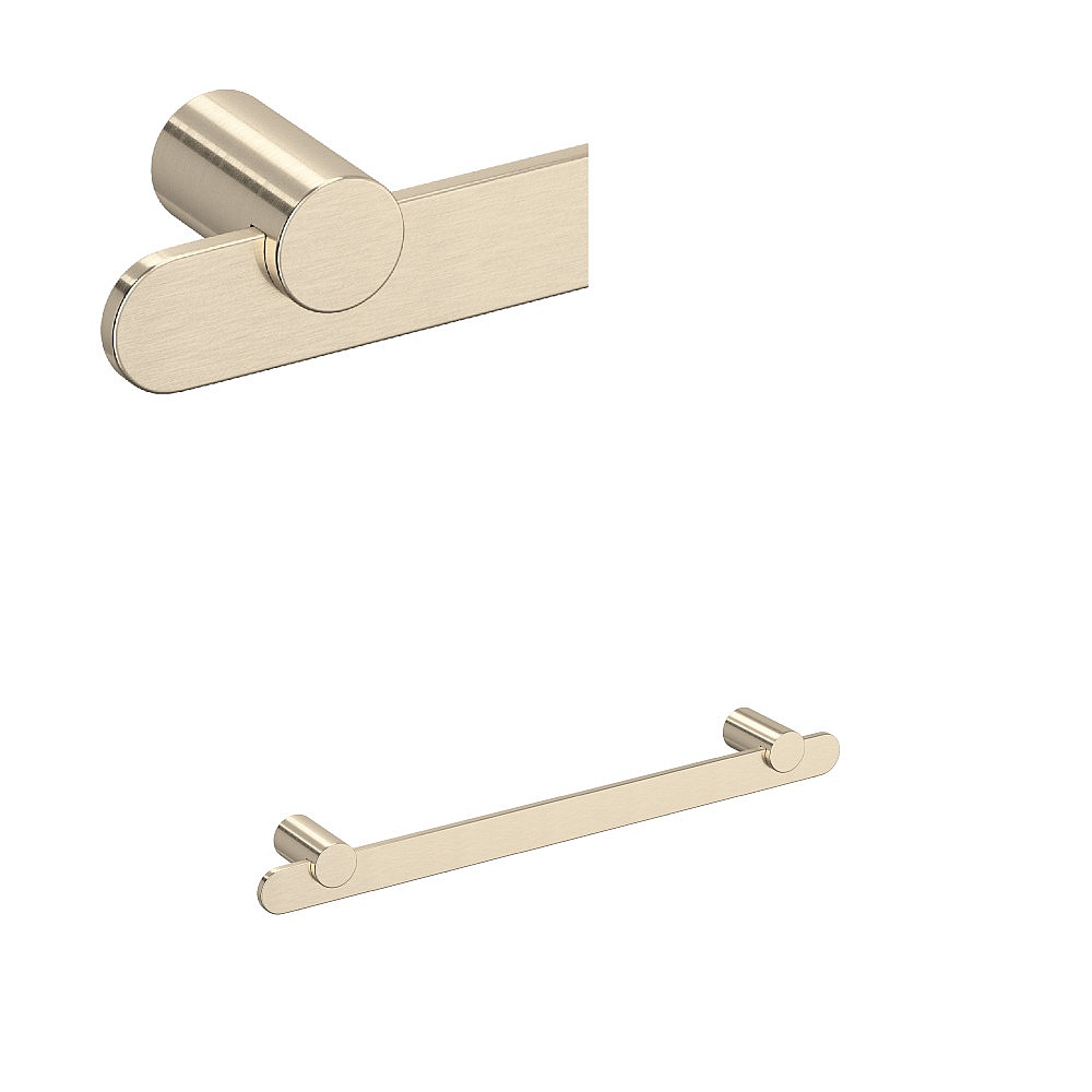 Rohl EC25WTB18STN Eclissi™ 18" Towel Bar - Satin Nickel