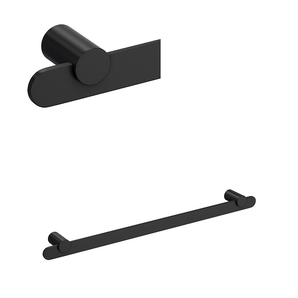 Rohl EC25WTB24MB Eclissi™ 24" Towel Bar - Matte Black