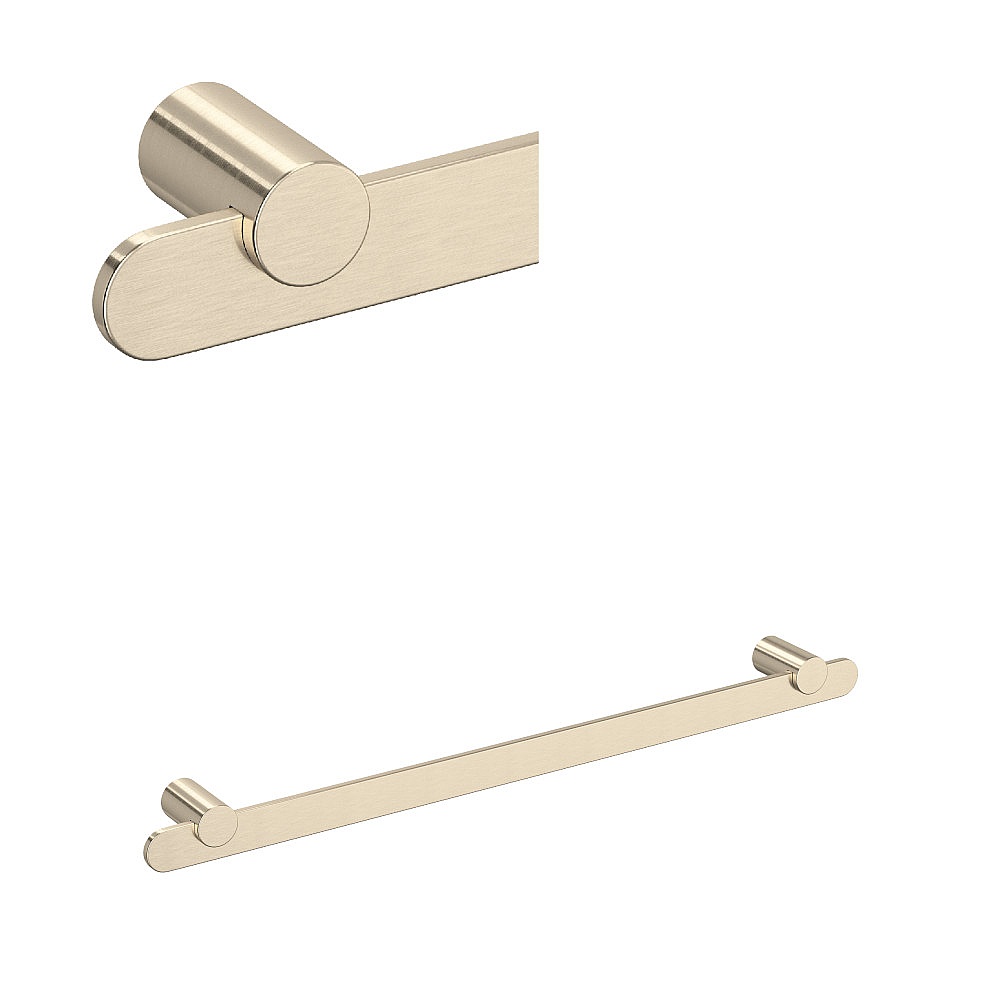 Rohl EC25WTB24STN Eclissi™ 24" Towel Bar - Satin Nickel