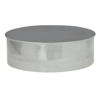 Imperial Manufacturing GV0723 5" 30-Gauge End Cap - Galvanized