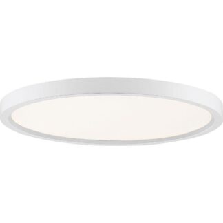 Reno DS-12-5CCT WH Lighting 12" Flush Mount Light - White