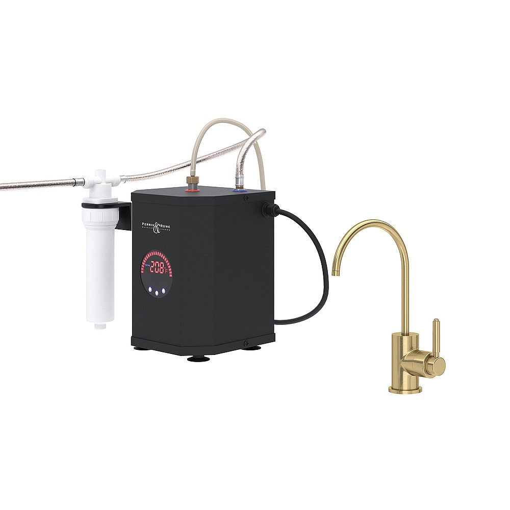 Rohl GKIT7545LMAG-2 Lux™ Hot Water Dispenser, Tank And Filter Kit - Antique Gold