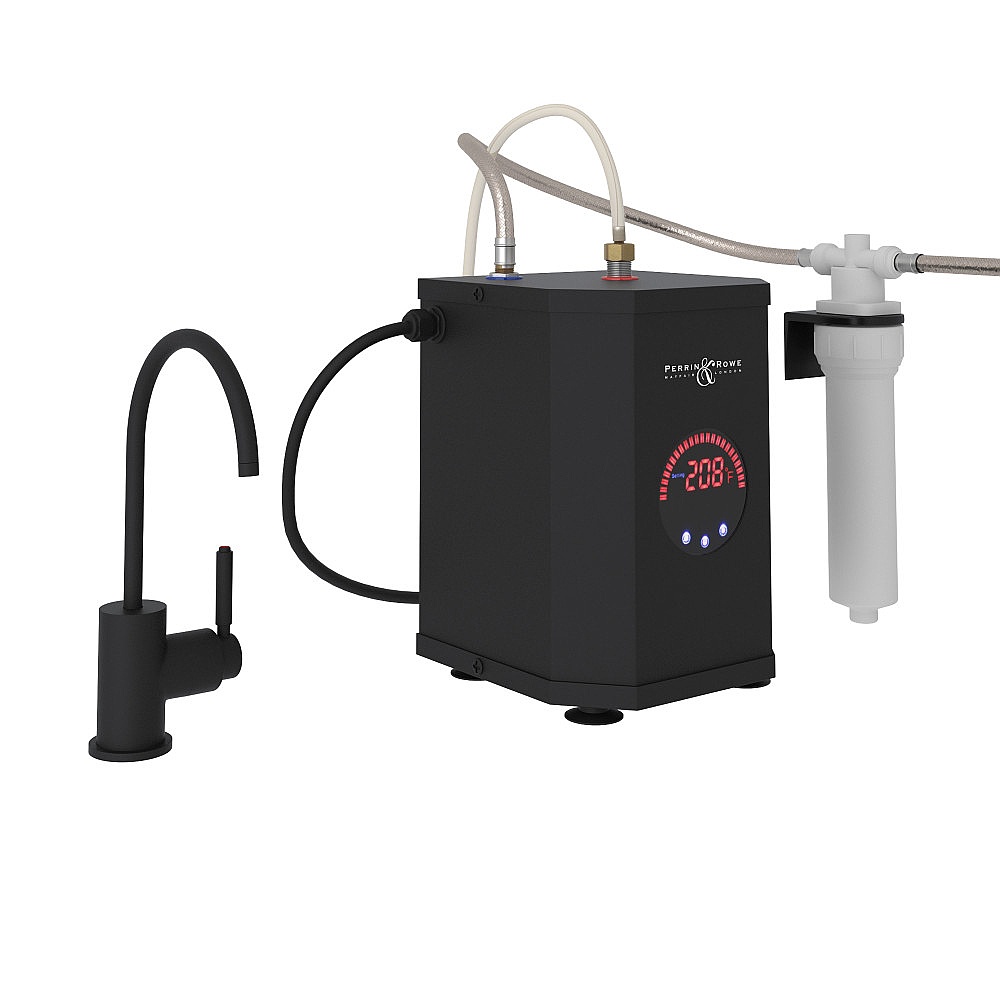 Rohl GKIT7545LMMB-2 Lux™ Hot Water Dispenser, Tank And Filter Kit - Matte Black