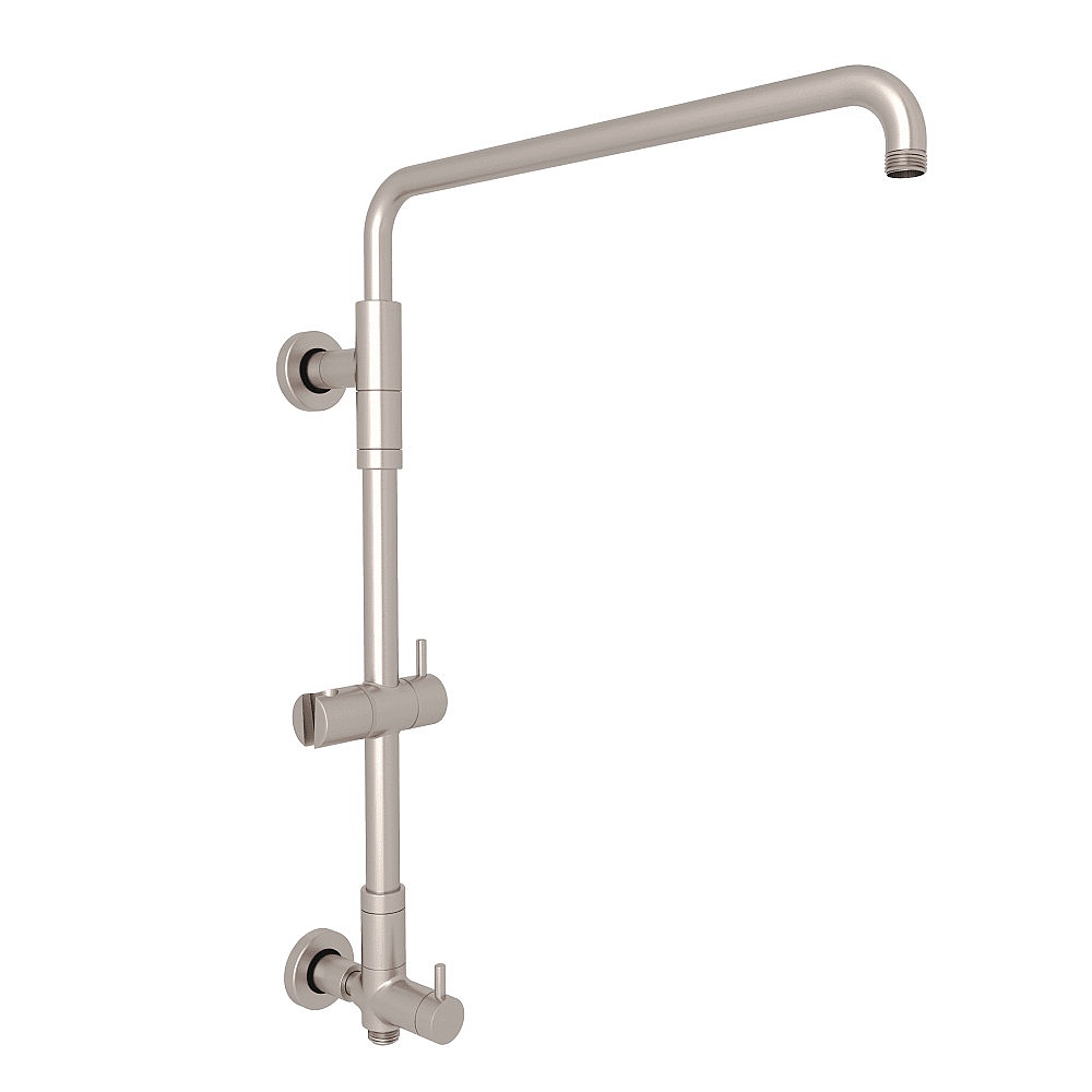 Rohl L0095STN Retro-Fit Shower Column Riser With Diverter - Satin Nickel