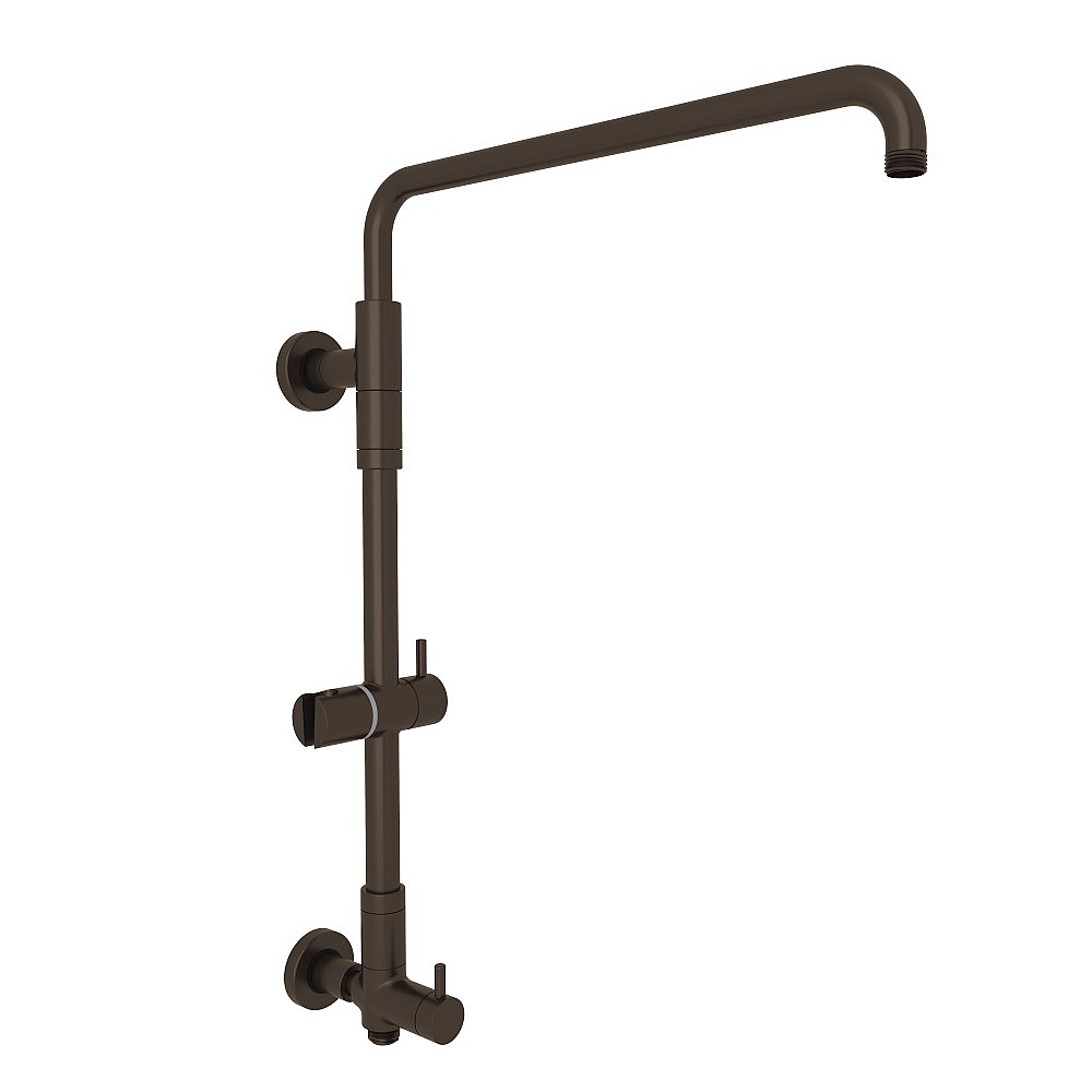 Rohl L0095TCB Retro-Fit Shower Column Riser With Diverter - Tuscan Brass
