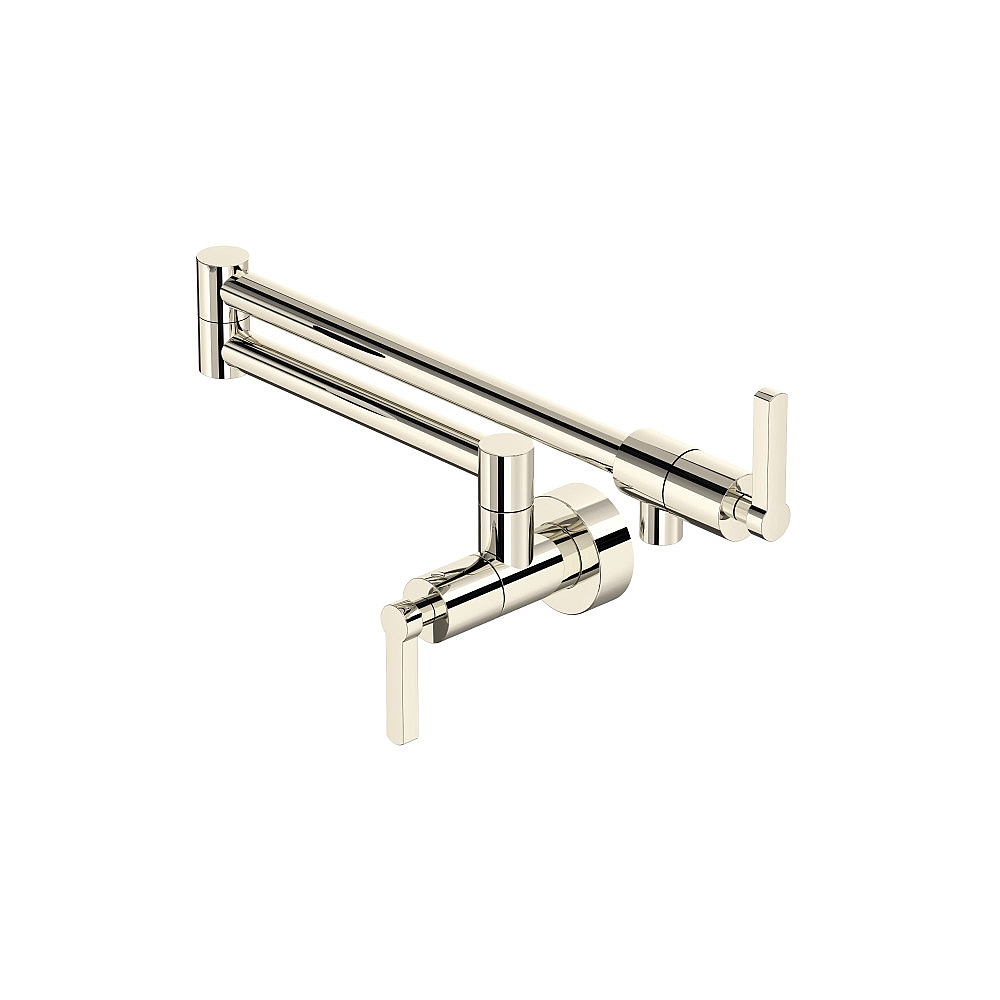 Rohl LB62W1LMPN Lombardia® Pot Filler - Polished Nickel