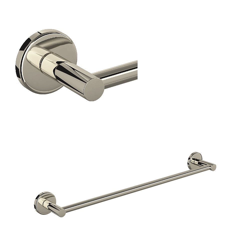 Rohl LO1/24PN Lombardia® 24" Towel Bar - Polished Nickel