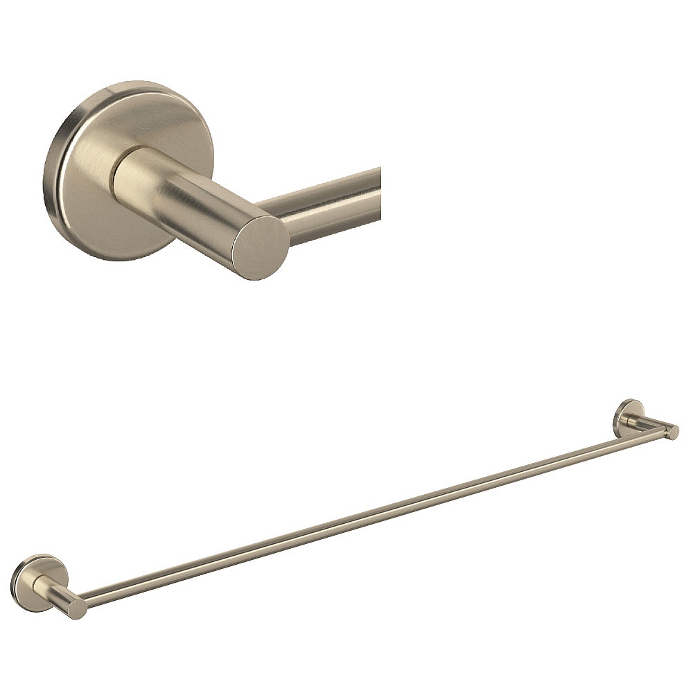 Rohl LO1/30STN Lombardia® 30" Towel Bar - Satin Nickel