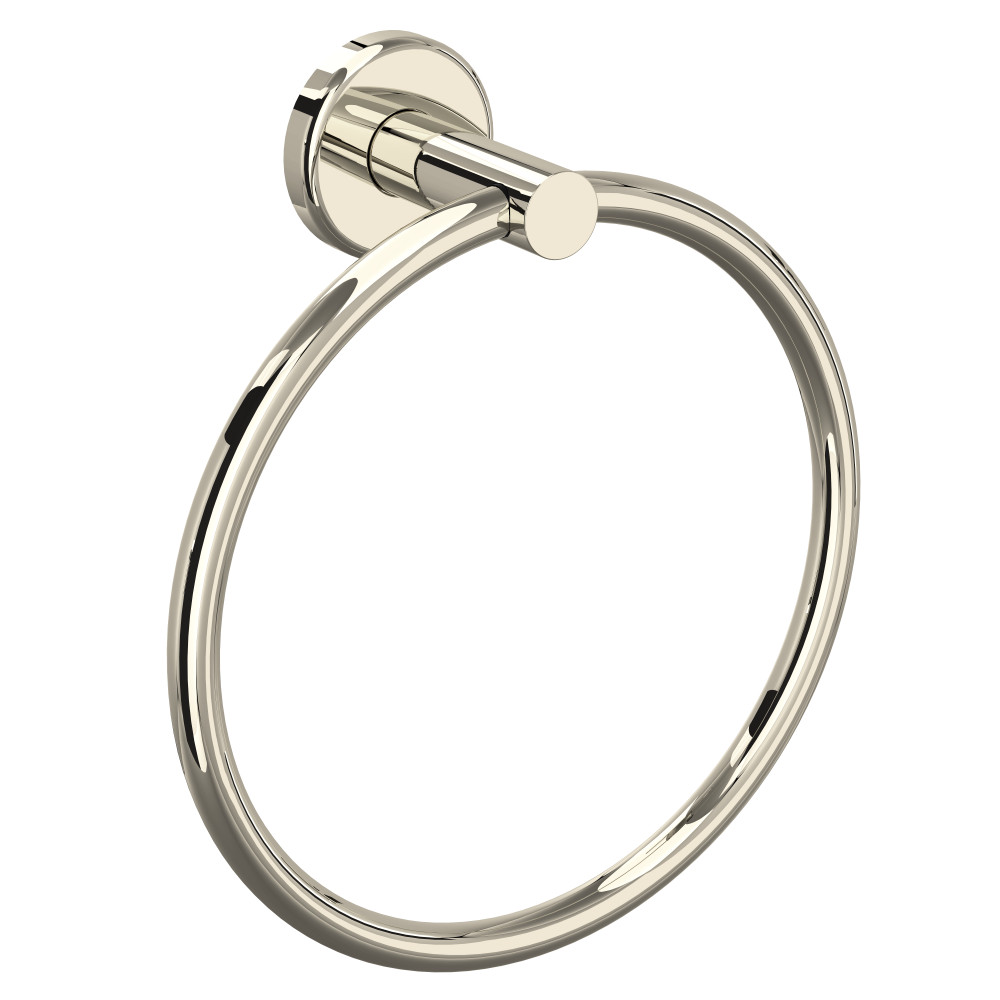 Rohl LO4PN Lombardia® Towel Ring - Polished Nickel
