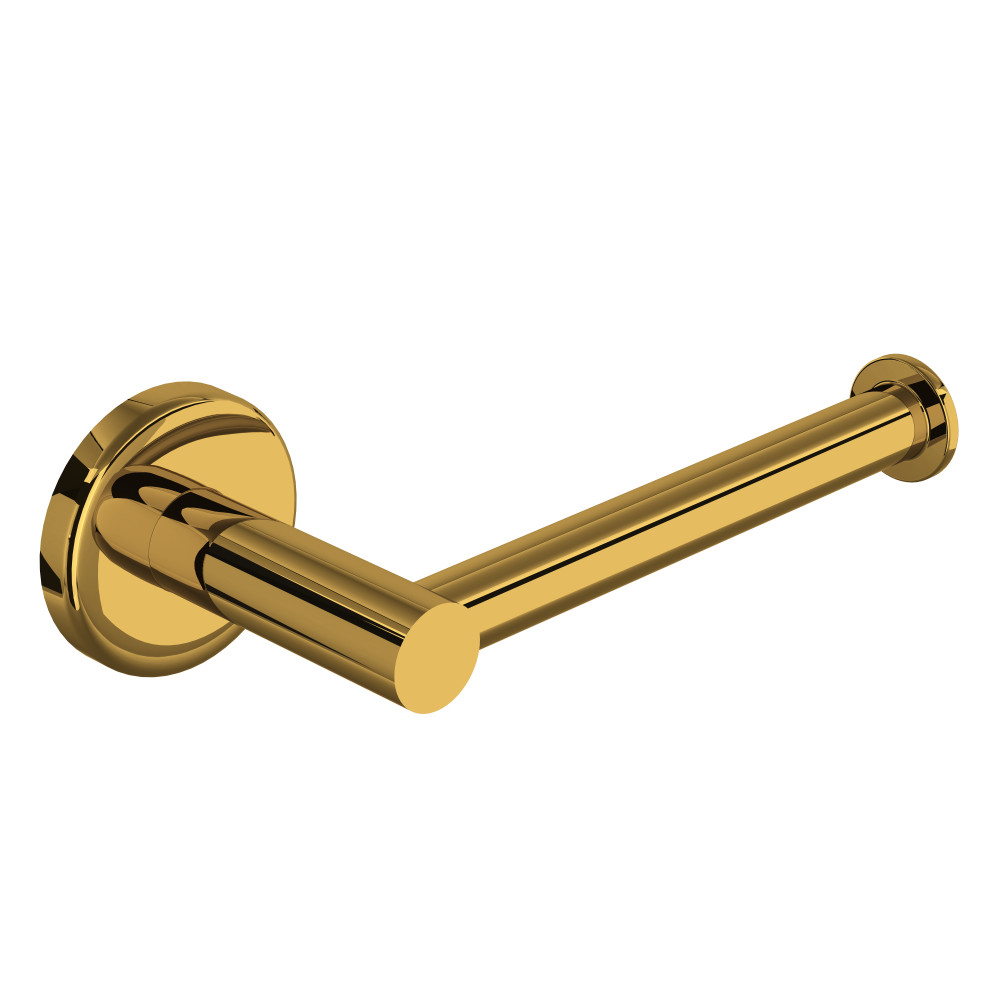 Rohl LO8ULB Lombardia® Toilet Paper Holder - Unlacquered Brass