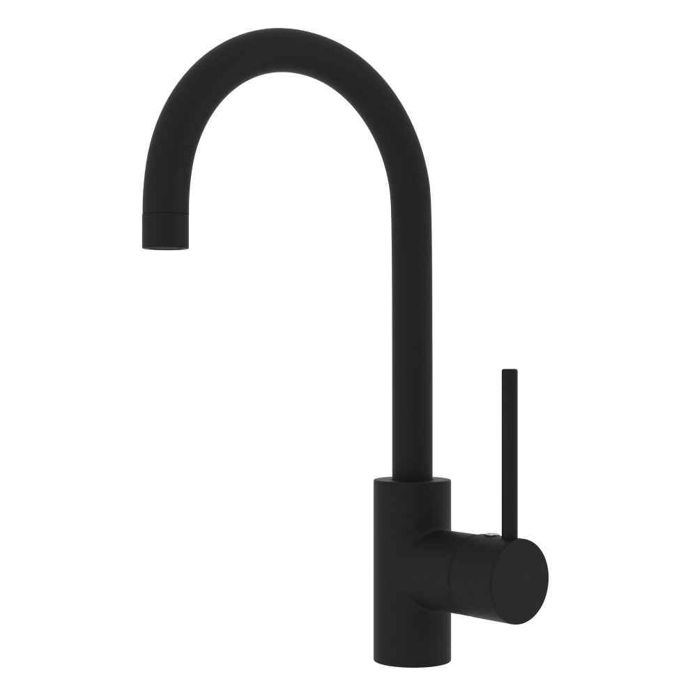 Rohl LS53L-MB-2 Pirellone™ Bar/Food Prep Kitchen Faucet - Matte Black