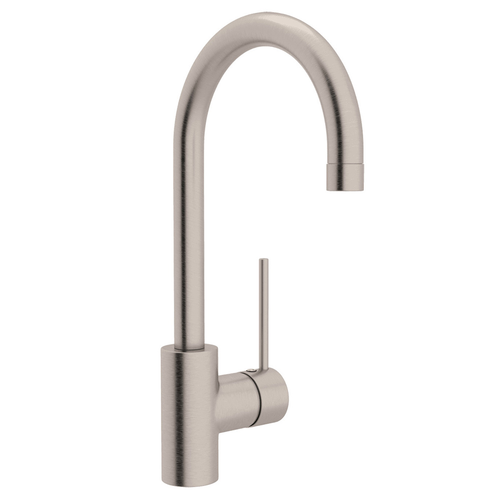 Rohl LS53L-STN-2 Pirellone™ Bar/Food Prep Kitchen Faucet - Satin Nickel