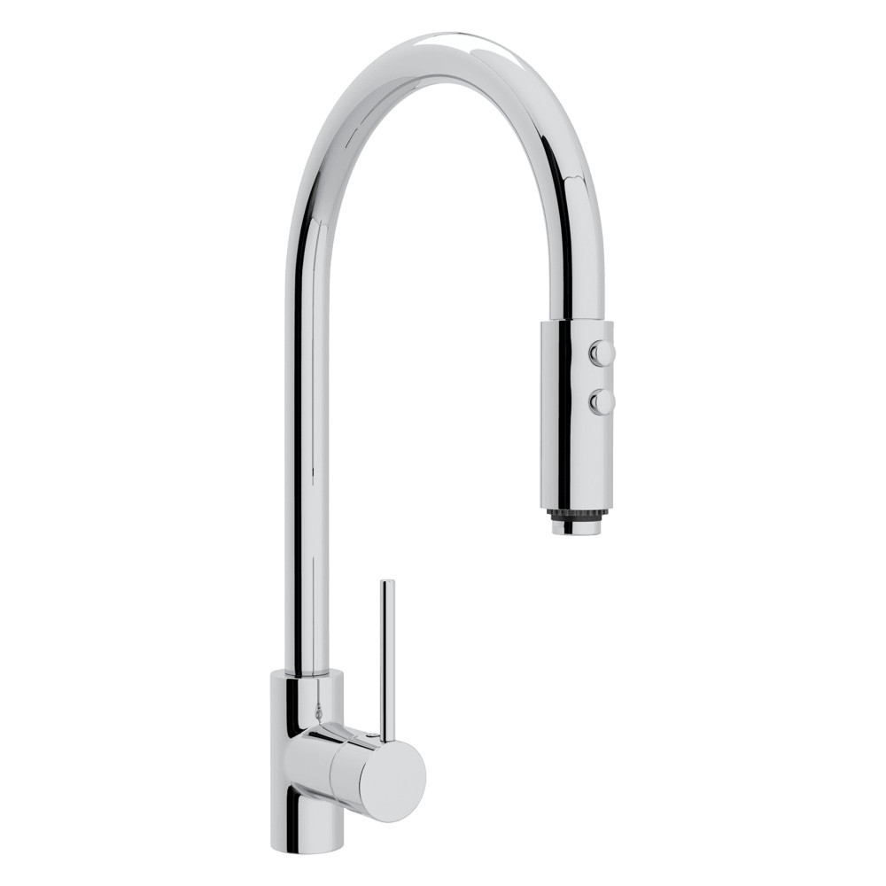 Rohl LS57L-APC-2 Pirellone™ Tall Pull-Down Kitchen Faucet - Polished Chrome