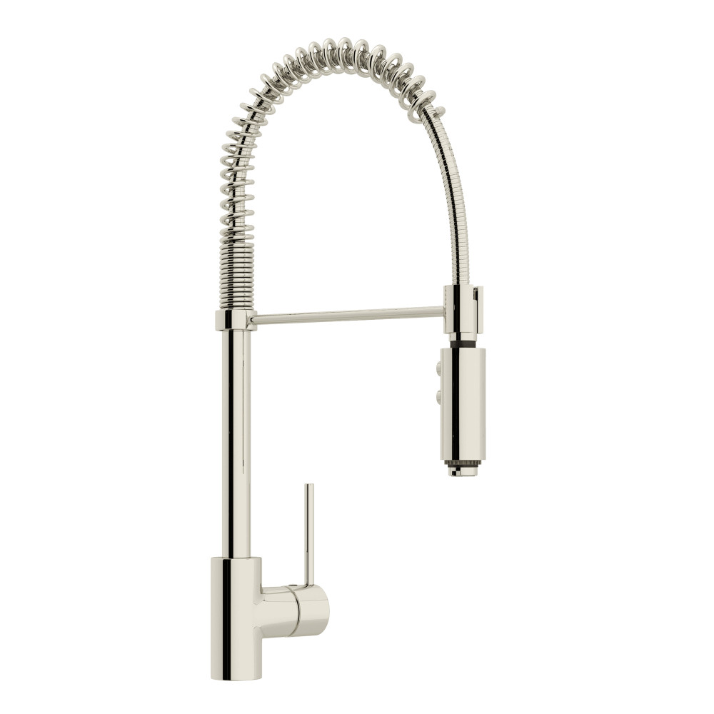 Rohl LS64L-PN-2 Pirellone™ Pre-Rinse Pull-Down Kitchen Faucet - Polished Nickel